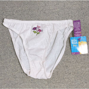 Vintage Disney Winnie The Pooh Piglet Cotton Panties Hi Cut Women’s  size 7